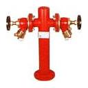MS 100mm Double Stand Post with Pumper Connection