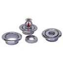 SS Rosset Plate adjustable for Sprinkler Chrome Plated