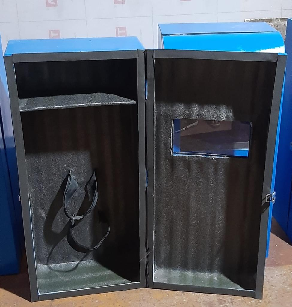 FRP SCBA BOX (SELF CONTAINED BREATHING APPARATUS) 400MM (L) X 900MM (H) X 300MM (D) THICKNESS 4MM