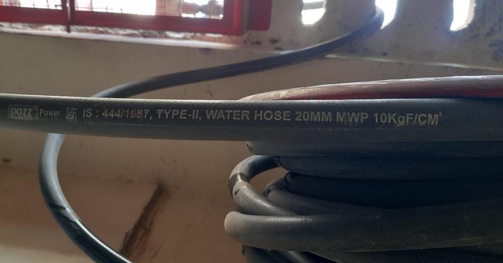 ##RB 20mm Hose as per IS 444 (Type II) - 10 Kg WP