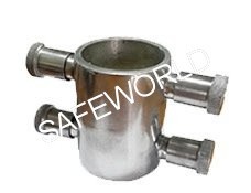 SS 63mm Double Female Adaptor As Per IS (Stainless Steel (SS 304))