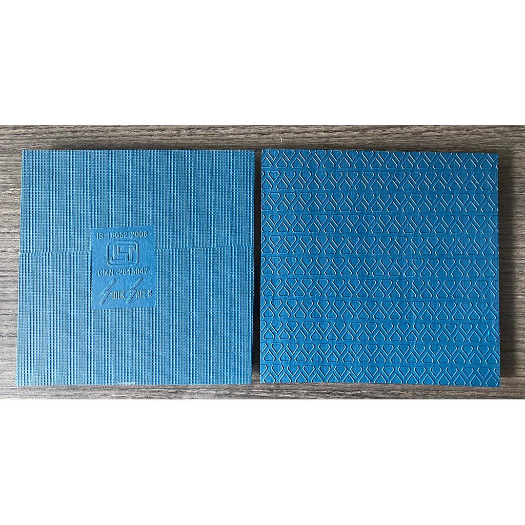 Rubber Mat for Electric Panel -  SHOCKSAFER Make