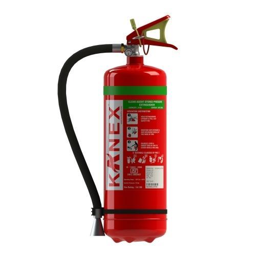 Clean Agent 6kg Fire Extinguisher ( HFC 236fa ) - KANEX