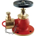 BR 63mm Right Angle Hydrant Valve (Female Instantaneous, PVC Blank Cap)