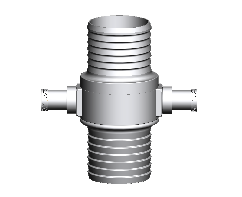 SS 100mm Instantons Hose Coupling