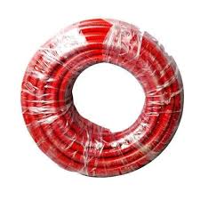 PVC Braided Hose Reel Pipe (20mm, 10 kg/cm2, Red, Length - 30m)