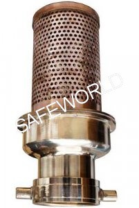 GM 137mm Suction Foot Valve Strainer with Brass Jali (Brass Strainer (Regular))