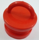 PVC 63mm Male Blank Cap (PVC, Without Chain)