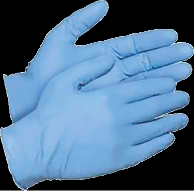 DISPOSABLE NITRILE GLOVES - PC