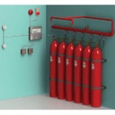 Automatic Fire Detection and Suppression System through CO2 Total Flooding System