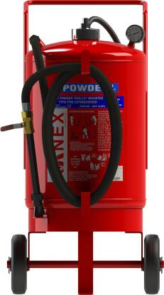 ABC 50Kg Fire Extinguisher Trolley Mounted (Co2 Outside Cylinder)- KANEX (MAP 50%, Approved - BIS As per IS 15683:2018)