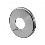 MS 15mm  Rosette Plate - Chrome plated (Plain - Non adjustable)