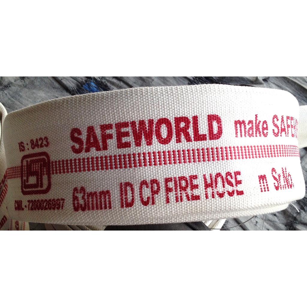 CP 63mm hose Pipe ISI - SAFEWORLD Make Safehose Cool (Set) (Per meter (1m), Without Coupling, Without Binding)