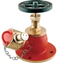 GM 63mm Hydrant Valve ISI (200mm, 12mm, 160mm, Single Pull Type Lug Adaptor, GI, PVC Blank Cap, Natural Rubber (As per IS))