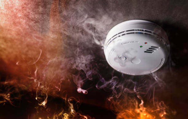 Wireless Smoke Detector with Base-Agni