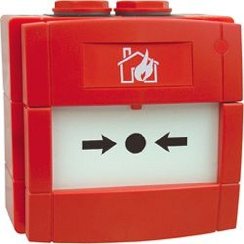 Addressable Manual Call Point - MORLEY (HM-PSE-AP) (with  HM-MCP-Glass)