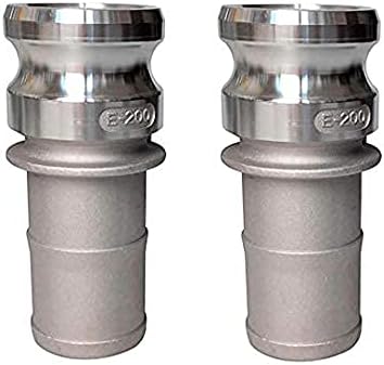 Camlock Coupling Type -E (Male Adopters With Hose Shank) SS 304 (25mm (1"))