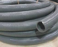 PVC 75mm Suction Hose Heavy Duty (Grey Colour)