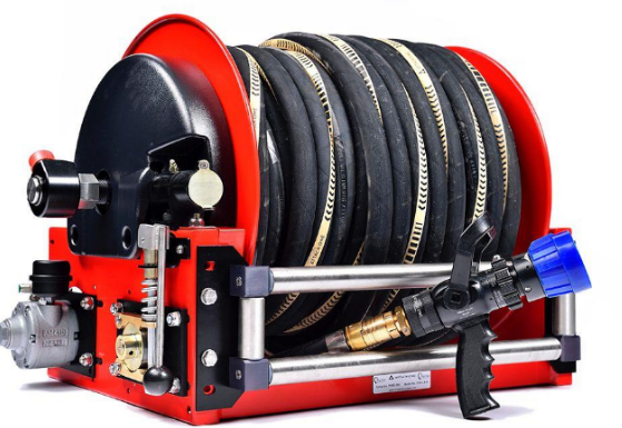 Vehicle Hose Reel With Hand Control Fire Fighting Nozzle (Rapid Intervention Hose Reel)