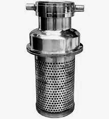AL 100mm Suction Foot Valve Strainer  