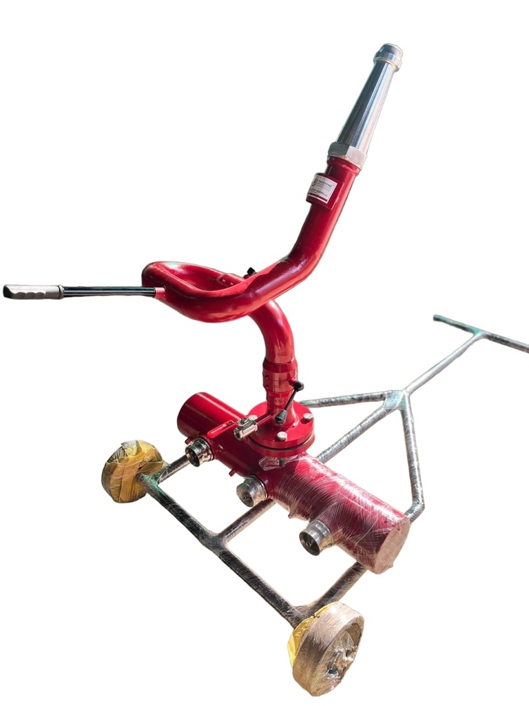 Trolley Mounted Water Monitor (Jet & Spray Nozzle, Two Wheel Trolley,  63mm (2 1/2"))