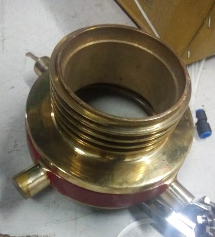 GM 100mm Female NPT x 100mm FRT  suction Adaptor 