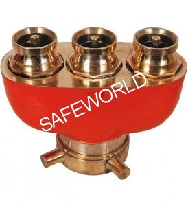 GM 125mm Suction Collecting 3 Way (CI BODY) with PVC Female Cap