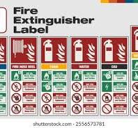 Fire Extinguisher Label