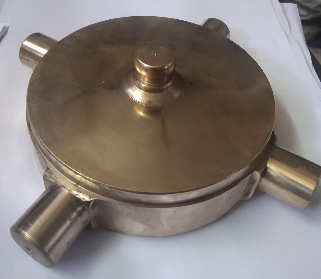 CA 125mm Suction FRT Blank Cap