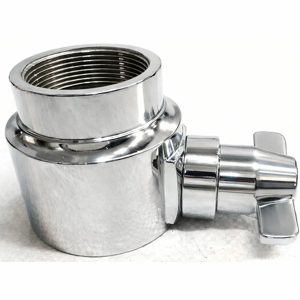 GM 63mm FI x 50mm FBSP Adaptor (Chrome-Plated)