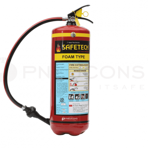 AFFF Mechanical Foam 9Ltr Fire Extinguisher Stored Pressure-SAFETECH