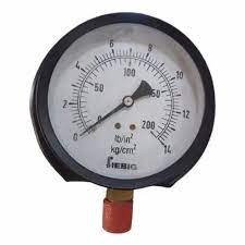 Pressure Gauge 100mm  14kg/cm2 - Fiebig