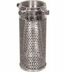 SS 100mm Suction Strainer with SS Jali