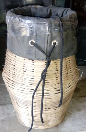 100mm Basket strainer made from Cane