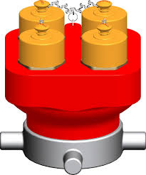 GM 137mm Suction Collecting 4 Way (CI BODY)