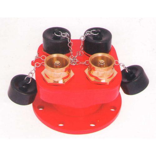 CI 150MM 4 WAY FIRE BRIGADE INLET VALVE (Devraj)