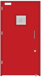 Fire Resistant Door 1200mm (W) X 2400mm (H) – Single Leaf