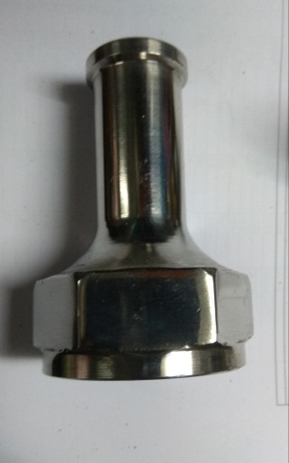 SS 63mm Branch Pipe Nozzle 20mm As per  IS 903 (SS 304)