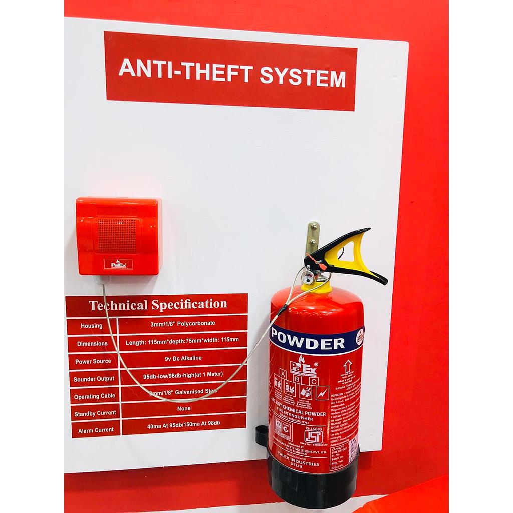 Fire Extinguisher AntiTheft alarm System SAFEWORLD
