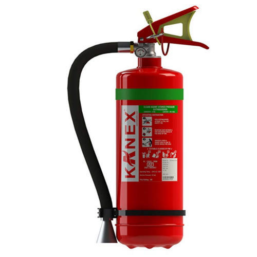 Clean Agent 4kg (Stored Pressure) HFC 236fa Fire Extinguisher - Kanex