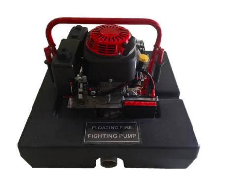Floating fire pump FTQ4.0/15 with Eco engine and Electric starter