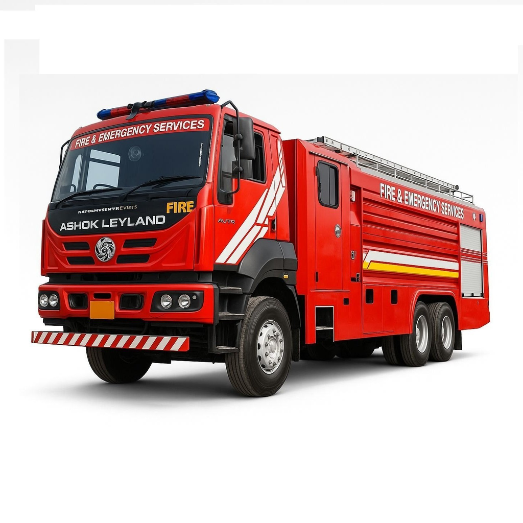 Multipurpose Fire Tender on Hire (on Rent) | SAFEWORLD