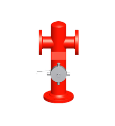 MS 100mm Double Stand Post with Pumper Connection